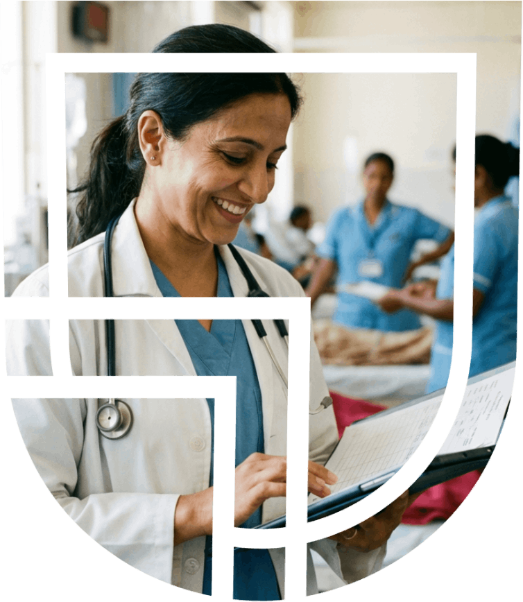 Lekarz pracujący w szpitalu