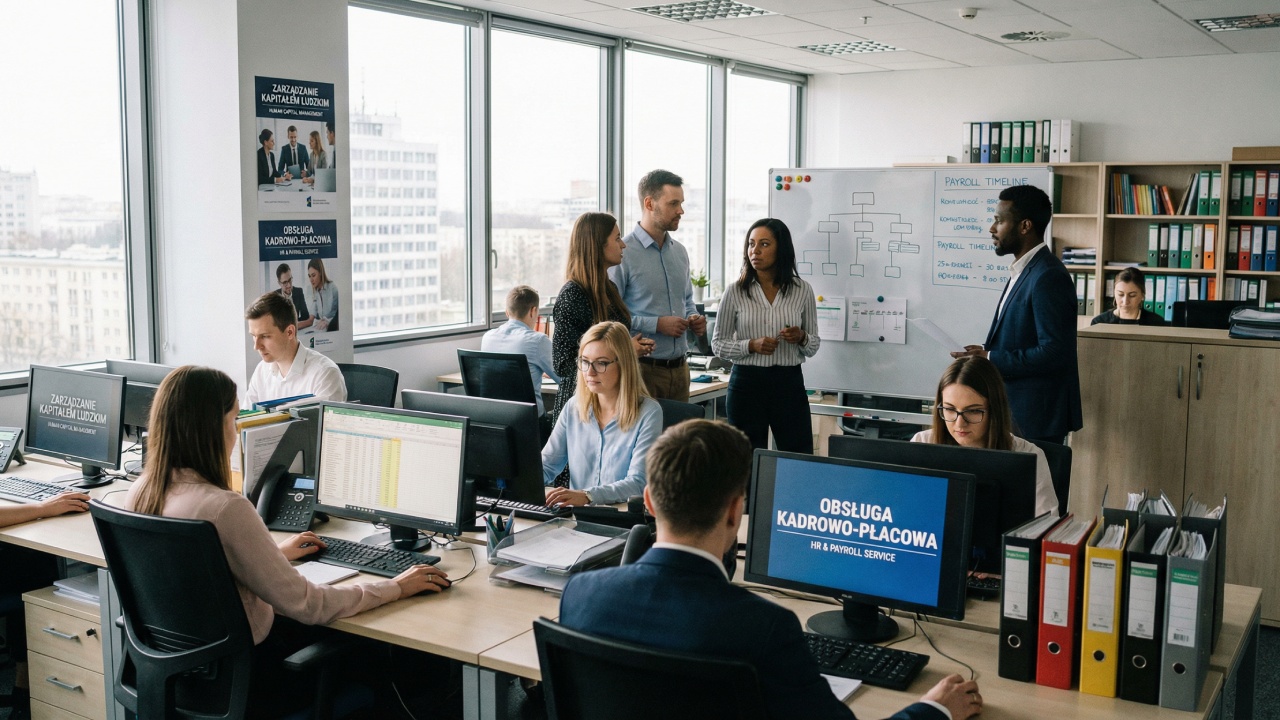 Obsługa kadrowo płacowa w biurze